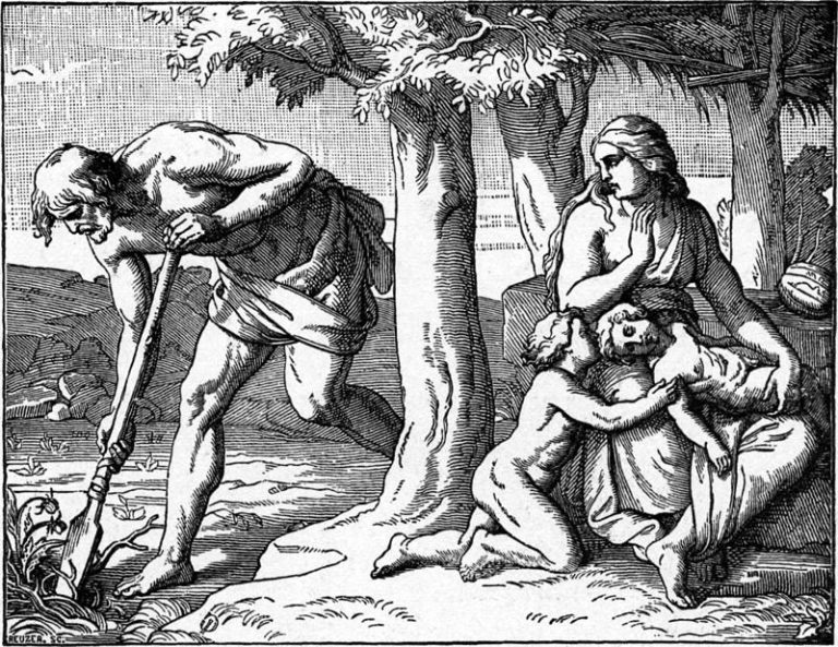Adan-labrando-la-tierra-Foster_Bible_Pictures_1897-Wikip