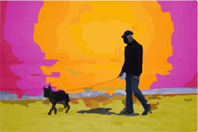 hombre y perro2
