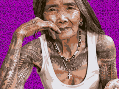 Whang-Od, tatuadora de 106 años, portada de Vogue