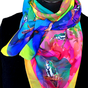Pañuelo Colibrí Mango pechinegro 1