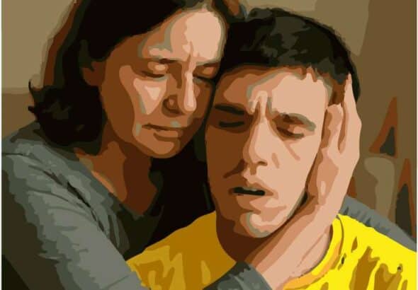 madre con hijo autista