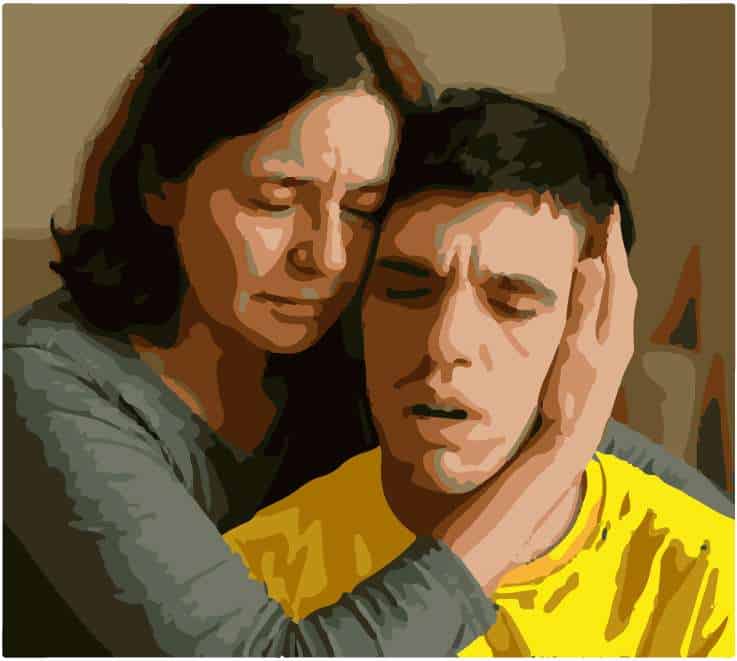 madre con hijo autista