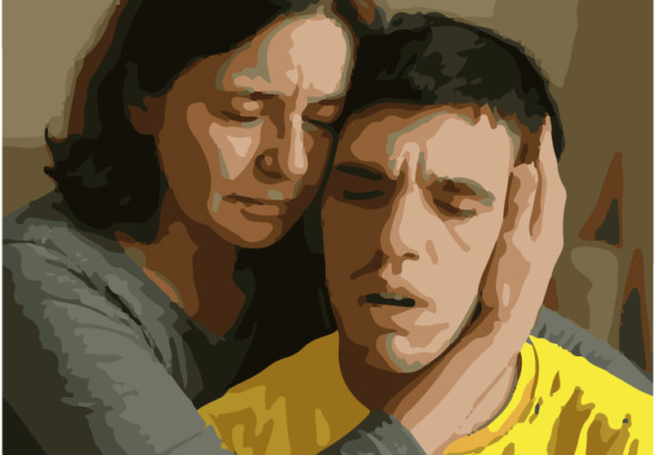 madre con hijo autista